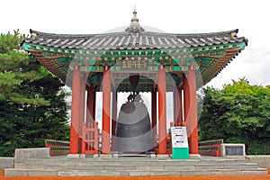 Korea UNESCO World Heritage Sites Ã¢â¬â Hwaseong Fortress Pavilion and Bell